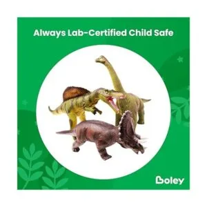 Boley Juego de 5 piezas de dinosaurios gigantes niños_4