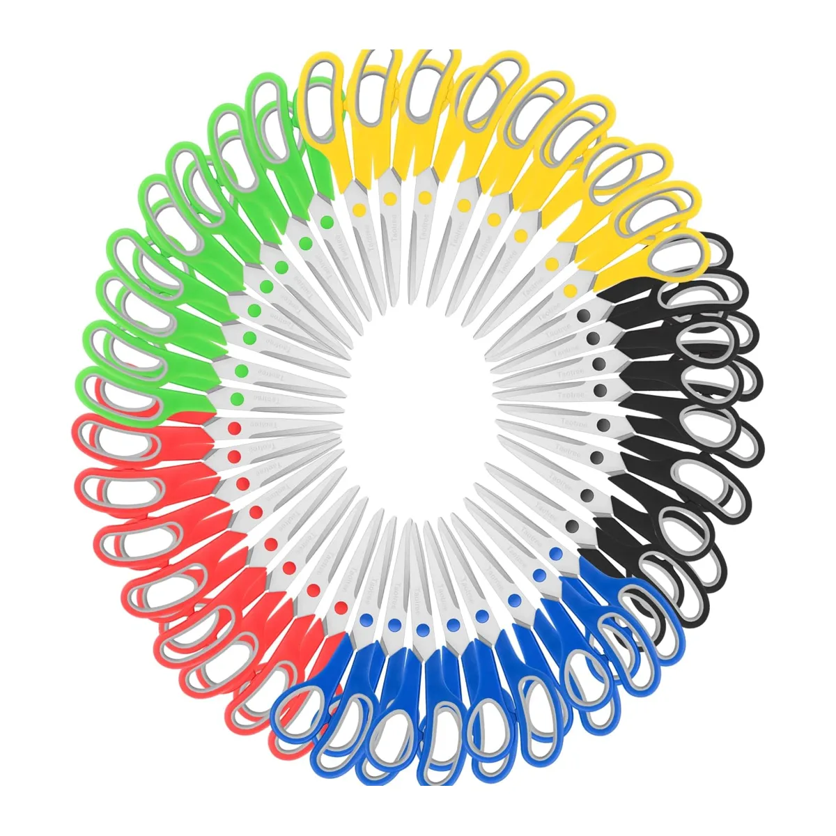 Taotree Tijeras multiusos de 8 pulgadas asas suaves y_1