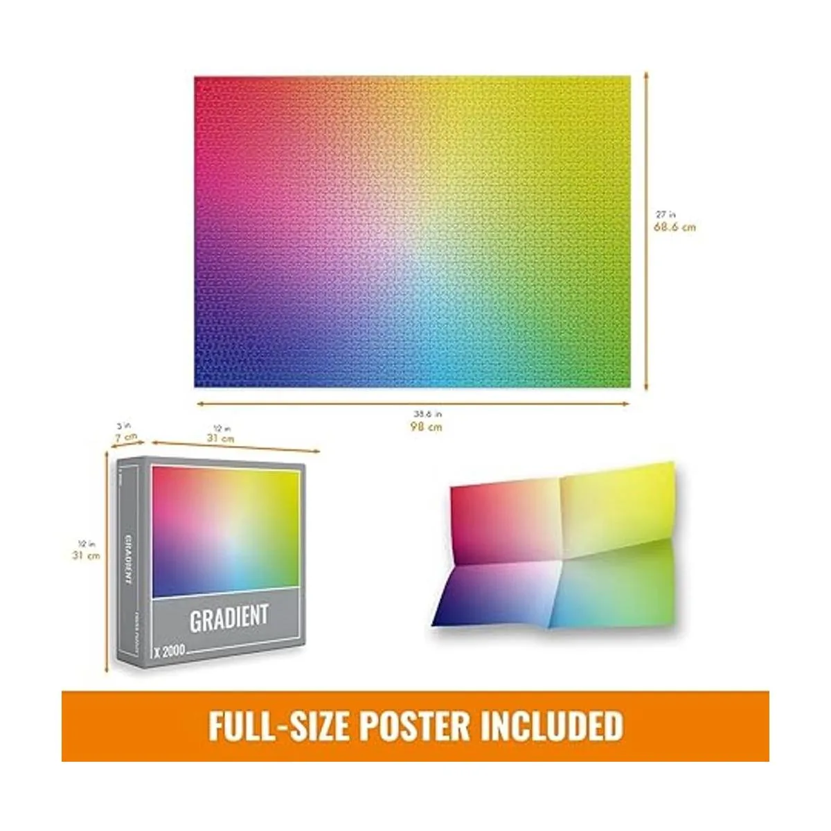 Cloudberries Rompecabezas degradado rompecabezas genial_3