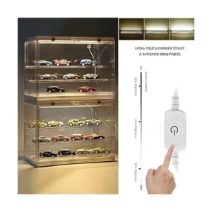 vitrina para mini figuras de acción con sistema de_3
