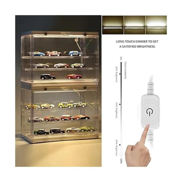 vitrina para mini figuras de acción con sistema de_3