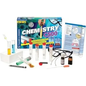 Juego para experimentos de química Chem C500 de Thames y_4