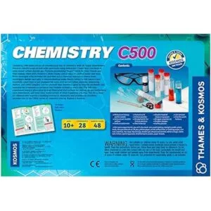Juego para experimentos de química Chem C500 de Thames y_5
