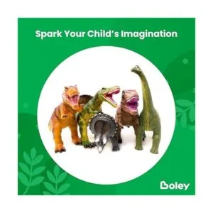 Boley Juego de 5 piezas de dinosaurios gigantes niños_2