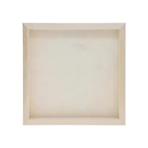 Paquete de 6 paneles cuadrados de madera sin terminar para_6