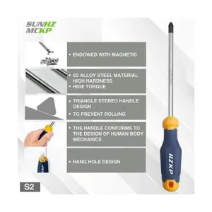 SUNHZMCKP Juego de destornilladores magnéticos de 66_4