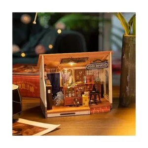 Rolife Kit de casa de muñecas en miniatura kit de casa en_4