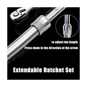 3 Piece Extendable Ratchet Set 14 38 12 Drive_6