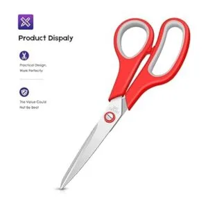 Taotree Tijeras multiusos de 8 pulgadas asas suaves y_2