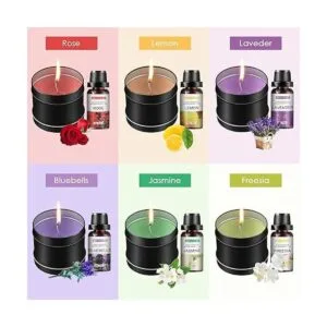 Kit completo de fabricación de velas con derretidor de_5