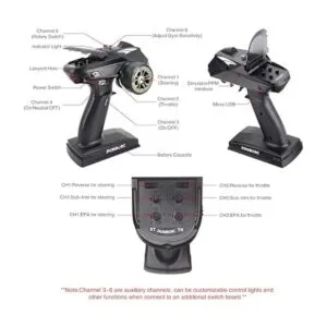 ATA HOBBY DUMBORC X6 2.4GHz 6CH RC Radio Transmitter and_3
