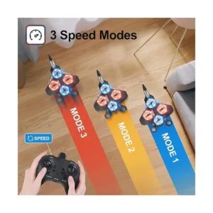 HOLYFUN Dron para niños y principiantes avión RC con luz_5