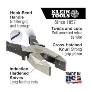 Klein Tools D2139ST Alicates para ferretería de alto_2