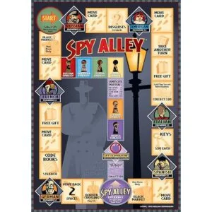 Spy Alley Juego de mesa Juego de estrategia familiar_3