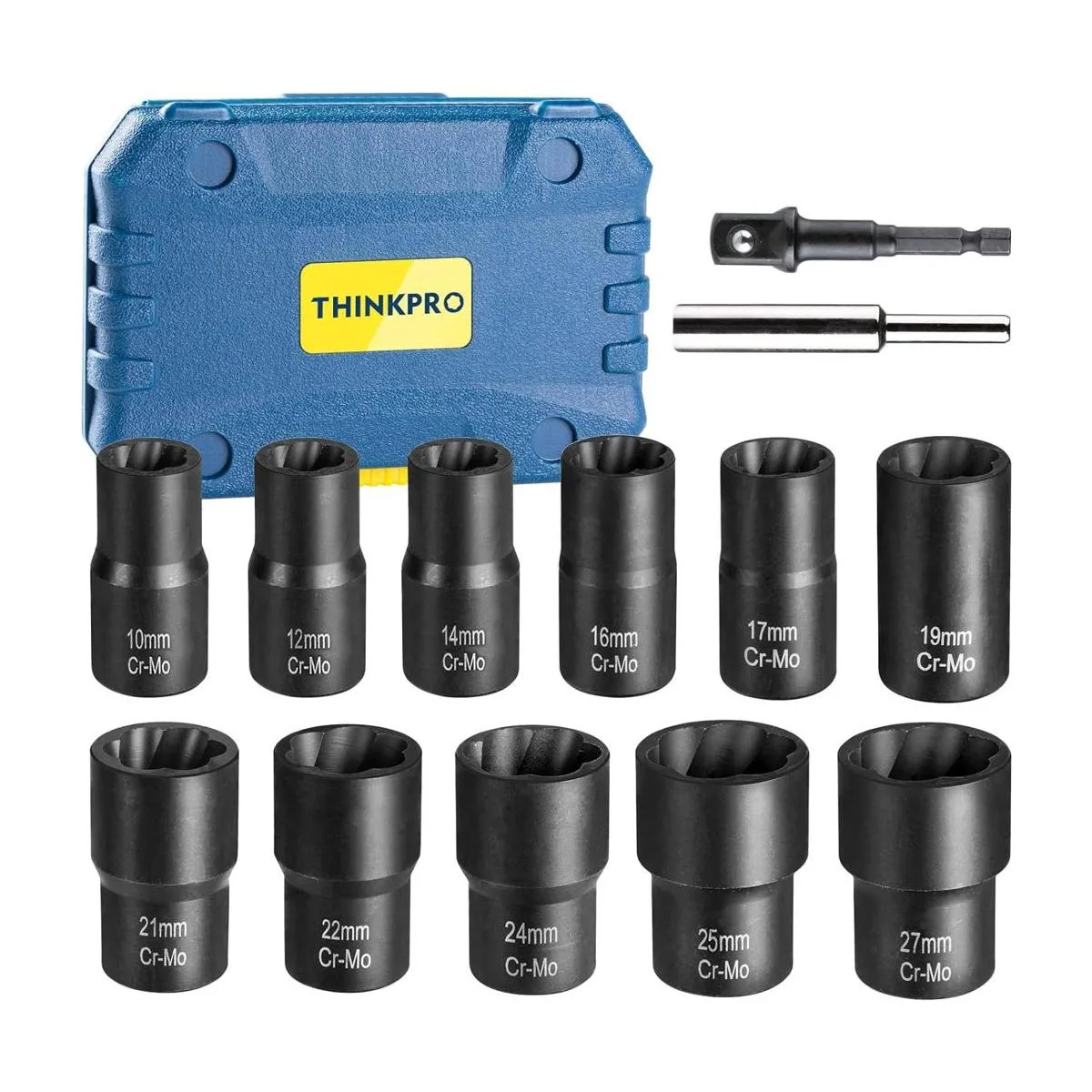 THINKPRO Juego de 13 piezas de extractor de tuercas de_1