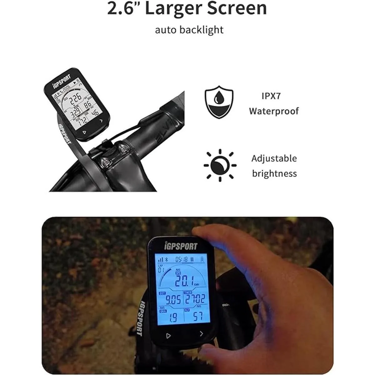 iGPSPORT BSC100S Computadora de bicicleta computadora de_5