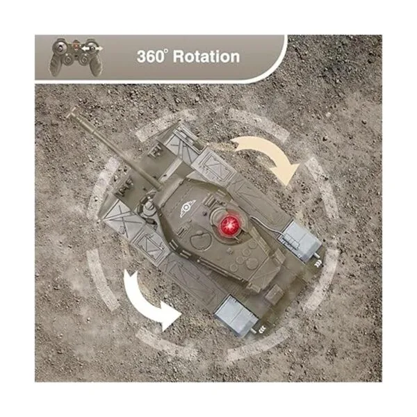 Tanque de control remoto para niños tanque de batalla_5