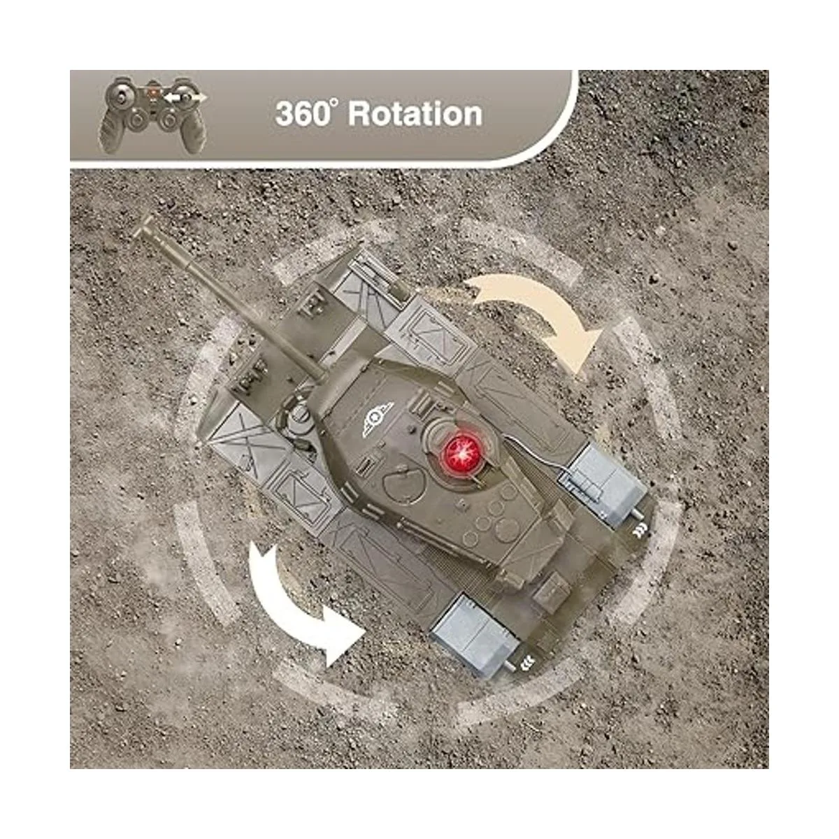 Tanque de control remoto para niños tanque de batalla_5