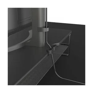 Soporte para monitor con cajón elevador de 2 niveles con_6