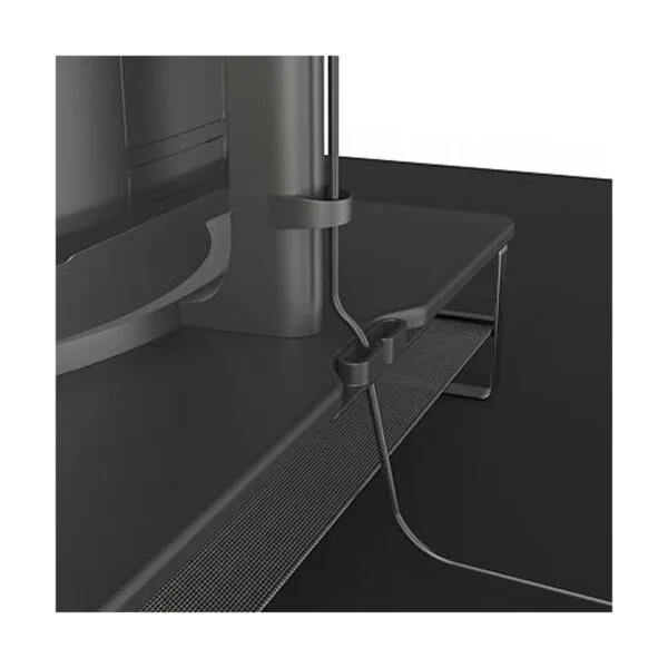 Soporte para monitor con cajón elevador de 2 niveles con_6