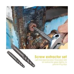 Topec 9Pcs Jumbo Spiral Flute Extractor Easy Out Bolt_7