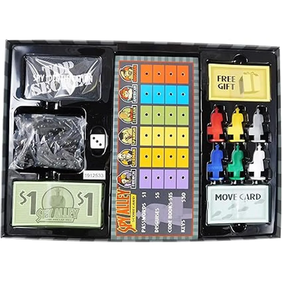 Spy Alley Juego de mesa Juego de estrategia familiar_5