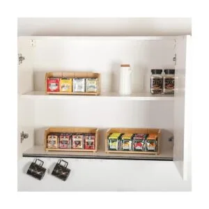 Organizador de bolsas de té de bambú para bolsas de té_6