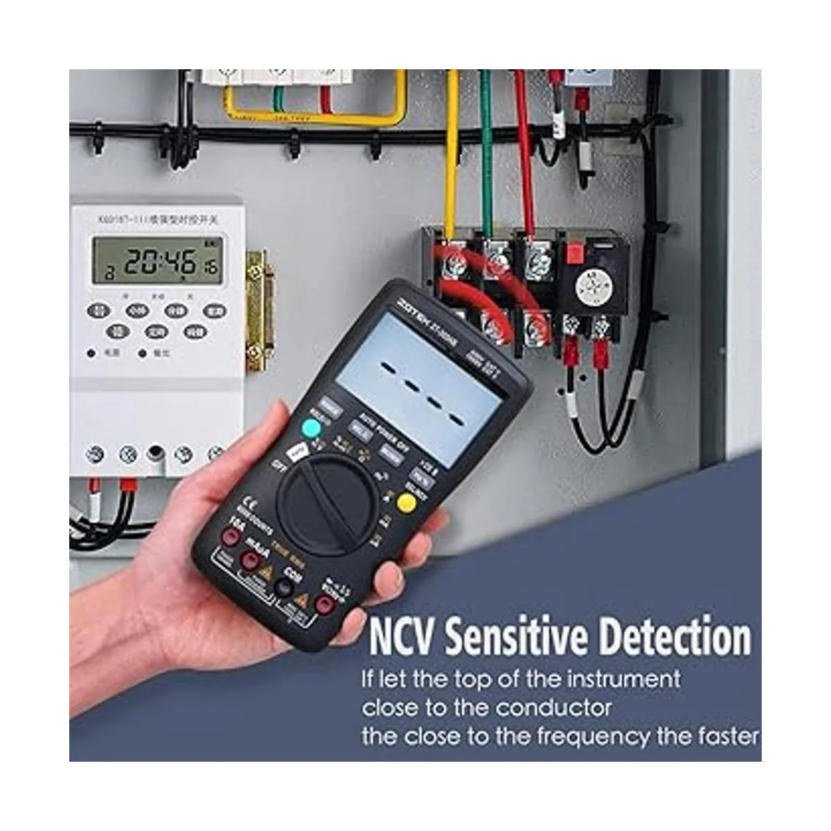 ZOTEK ZT300AB Multímetro digital inalámbrico Bluetooth_4