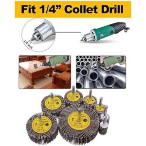 SHITIME 40 lijadoras abrasivas de vástago de 14_4