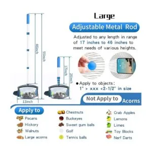 Zozen Recolector de nueces parte superior del recogedor_4