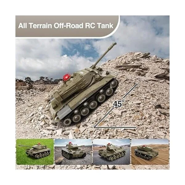 Tanque de control remoto para niños tanque de batalla_3