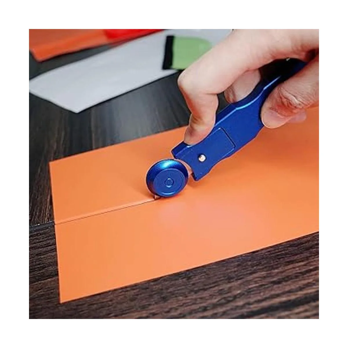 FOSHIO Juego de cortador de papel de envoltura 10_2