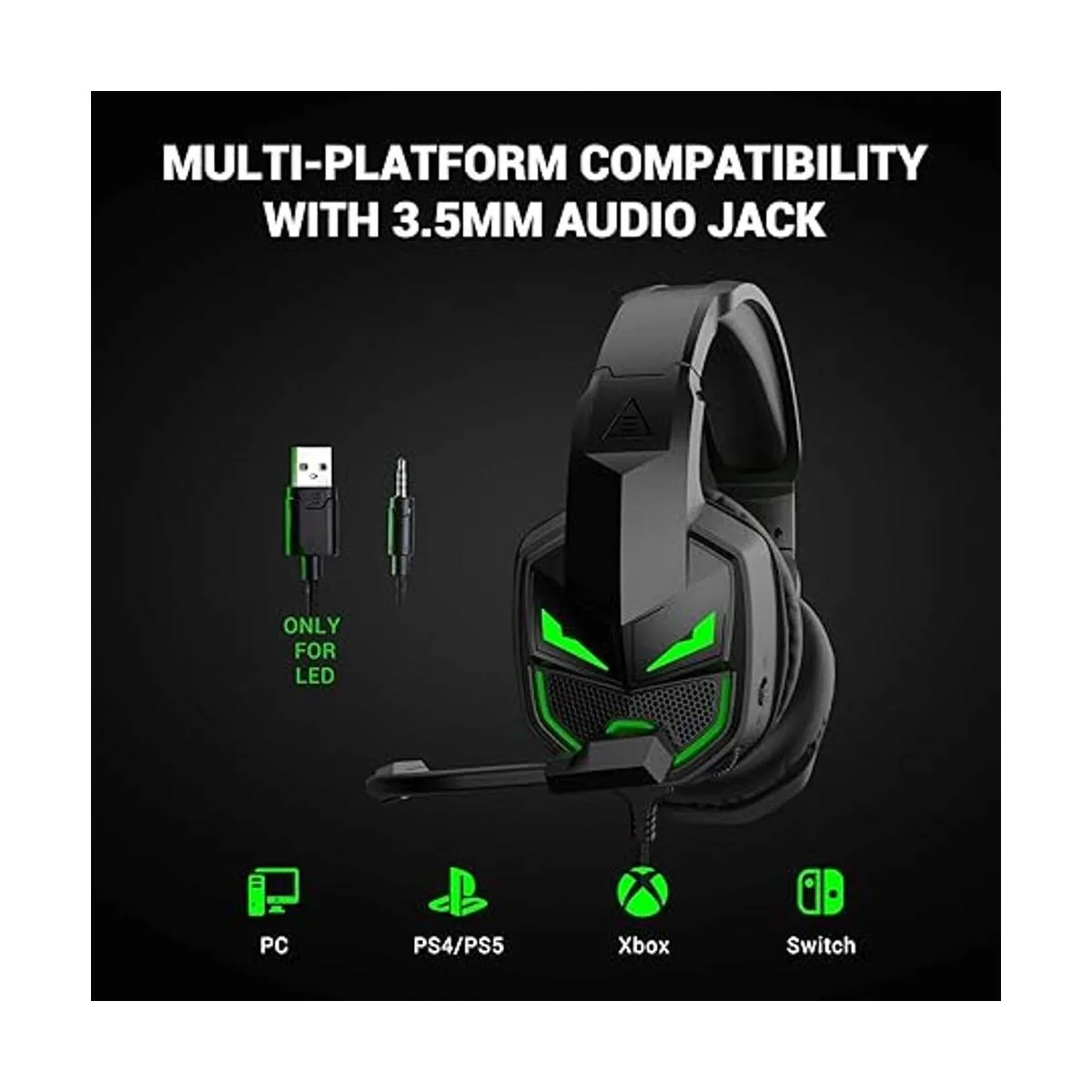 EKSA Fenrir Auriculares para juegos para Xbox One PS4_2