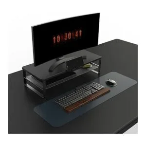 Soporte para monitor con cajón elevador de 2 niveles con_4