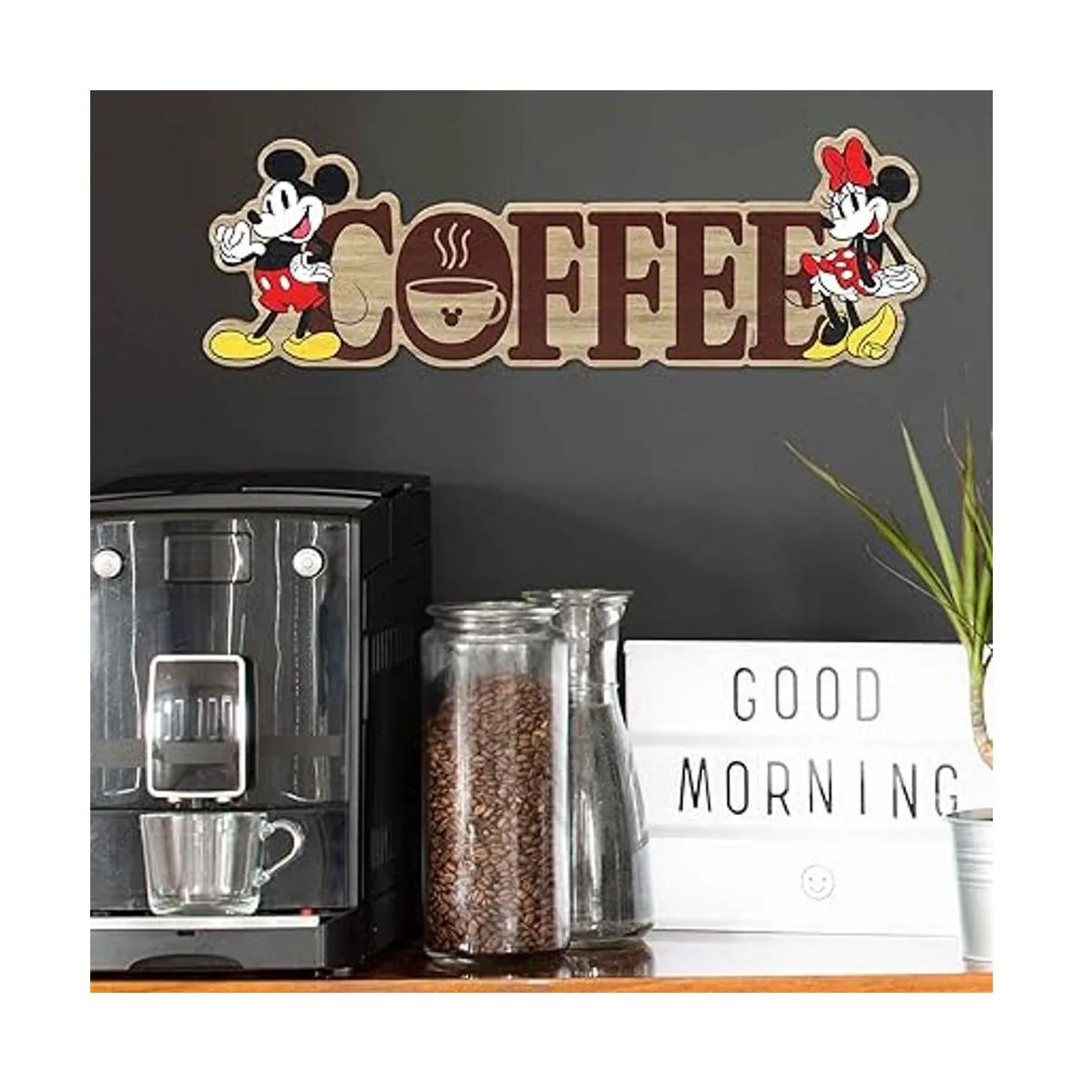 Open Road Brands Decoración de mesa de madera de café de_5