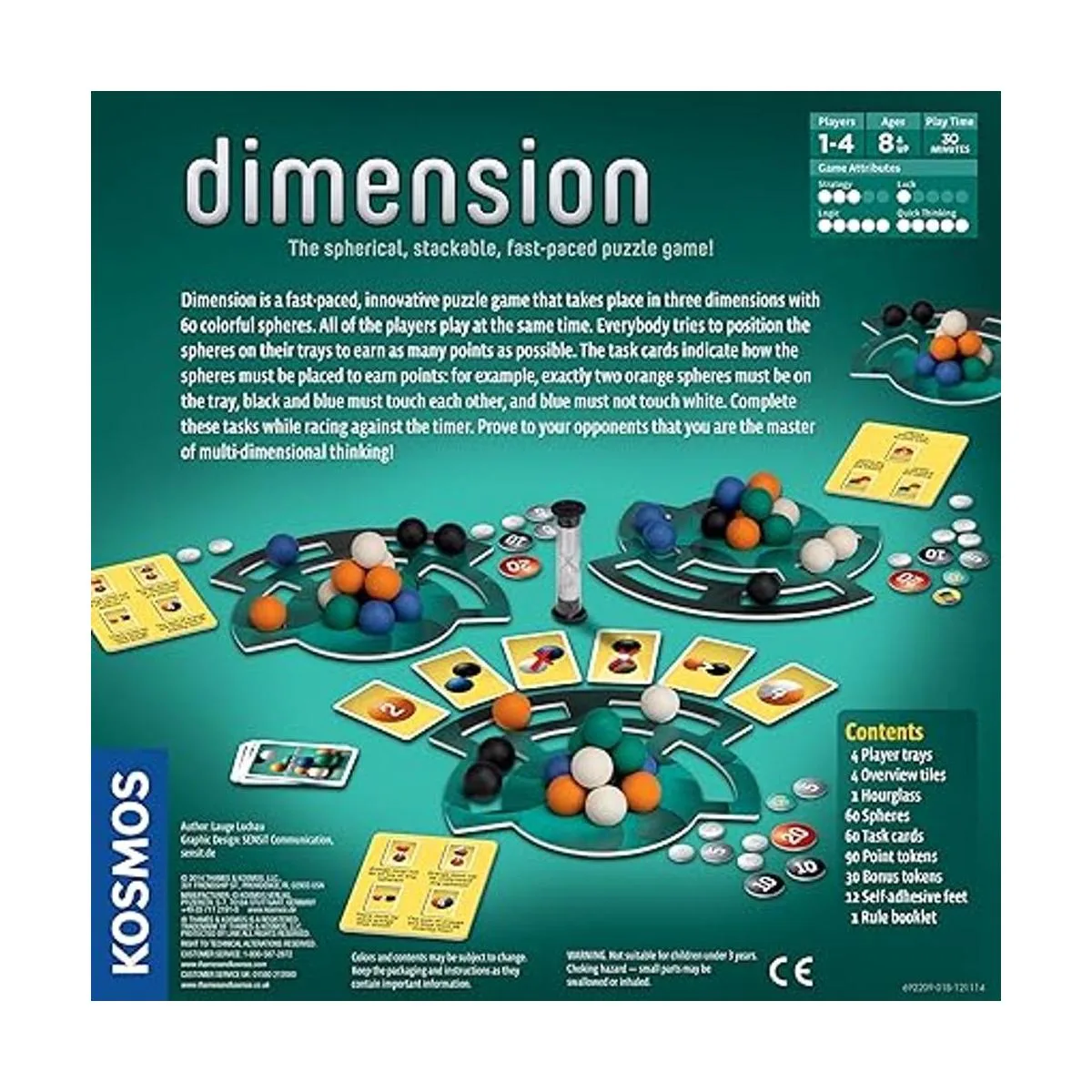 Rompecabezas Dimension esférico apilable rápido Thames_2