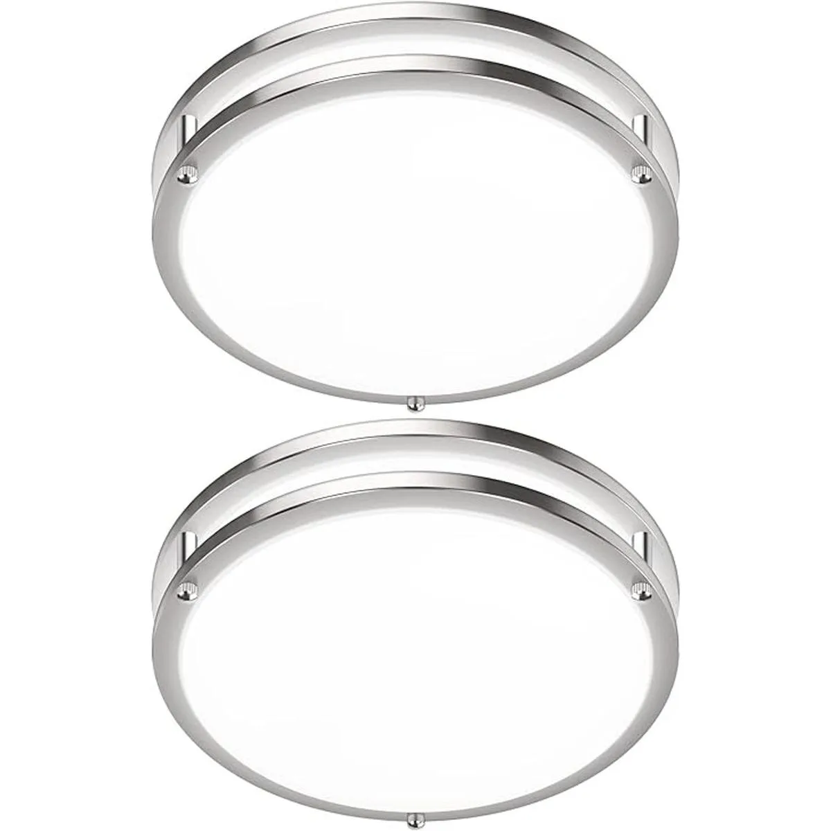 Paquete de 2 lámparas de techo LED de 36 W equivalente a_1