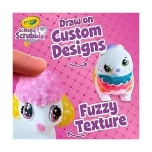Crayola Scribble Scrubbie Pets Super Salón color juguete_5