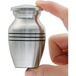 ICOKEE Urnas pequeñas de recuerdo para cenizas humanas o_2