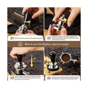 Newest Medidor de café espresso de 2.283 in altura_5