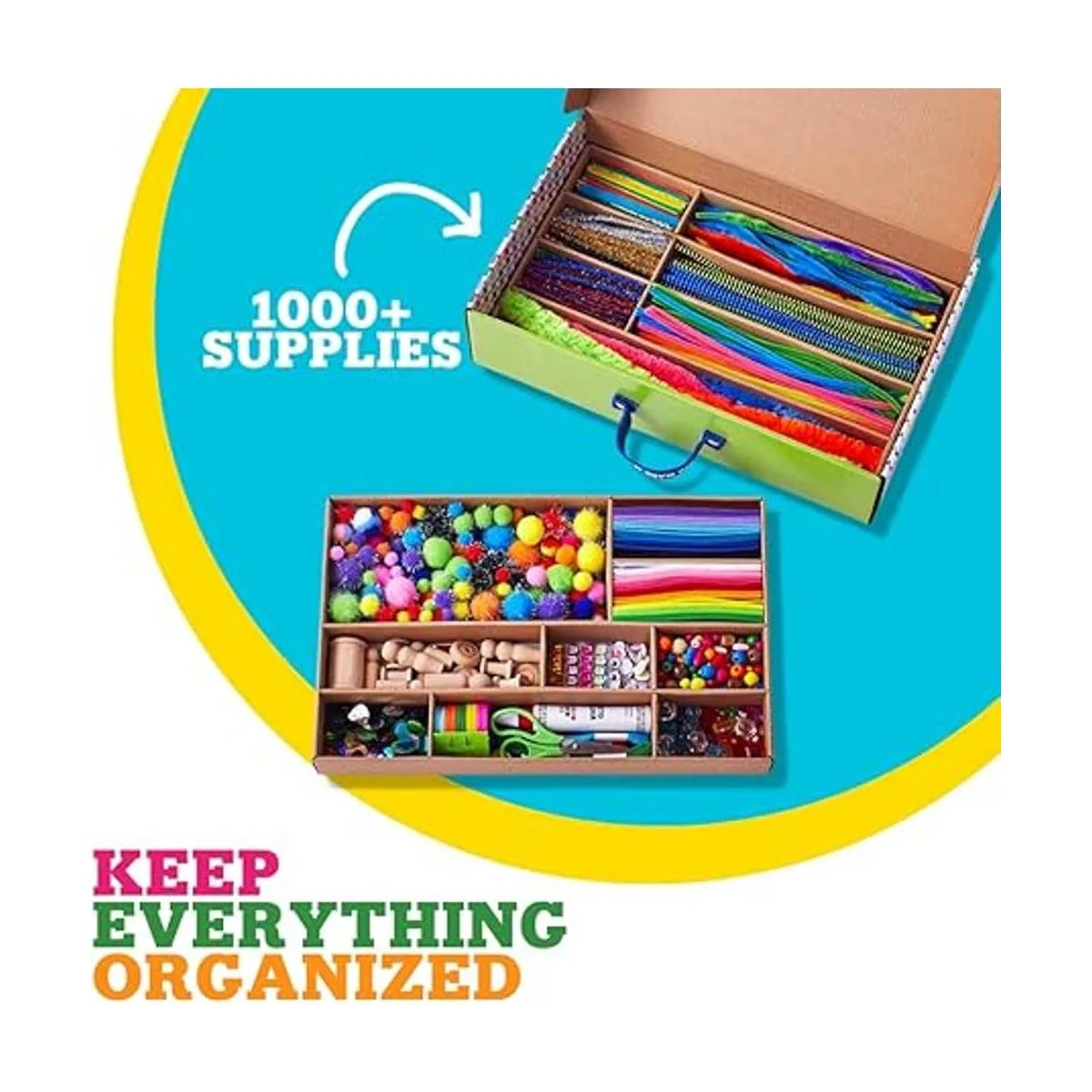 Kid Made Modern Arts and Crafts Supply Library Kit de_5