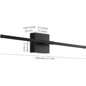 JONATHAN Y JYL7022C Makena Aplique de pared de metal_6