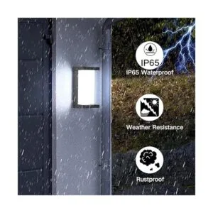 Sytmhoe Aplique de pared para exteriores 24 W 5000 K_5