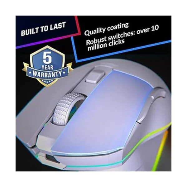KLIM Blaze Pro Mouse inalámbrico recargable para juegos_6