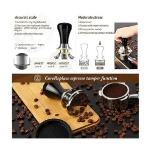 Newest Medidor de café espresso de 2.283 in altura_4