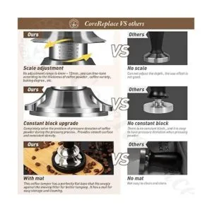 Newest Medidor de café espresso de 2.283 in altura_3