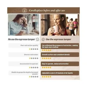 Newest Medidor de café espresso de 2.283 in altura_2