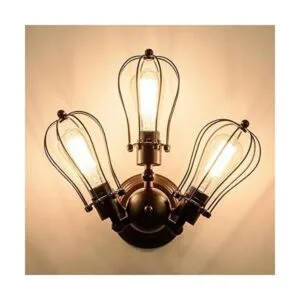 Luling Lámpara de techo vintage industrial candelabros_5