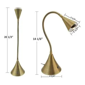 HomeFocus Lámpara LED de escritorio con regulación táctil_4