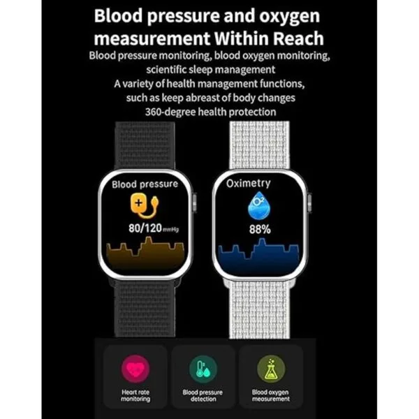Smart Watch for Men Women Kids for Android iOS Phones_4